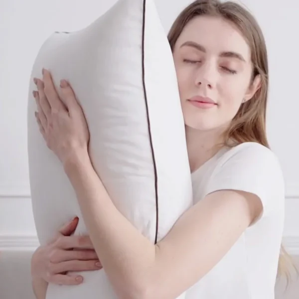 Luxury Medium Firm Hotel Cotton Pillow - Image 5