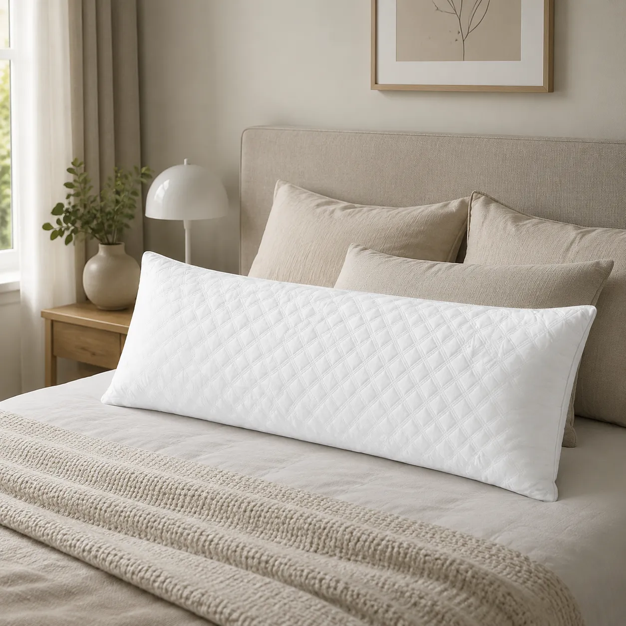 Adjustable Loft Premium Body Pillows
